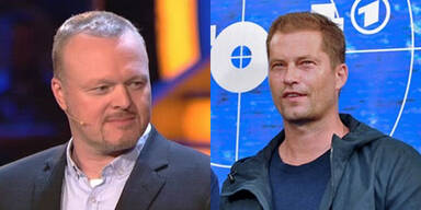 Til Schweiger und Stefan Raab