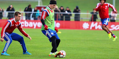 Schweinsteiger zurück im Bayern-Training