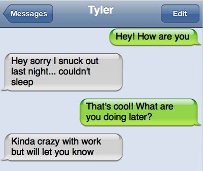 Neue Seite hilft Frauen Männer-SMS zu verstehen