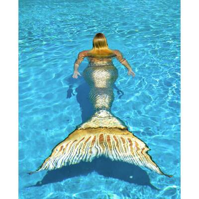 Melissa ist die einzige Meerjungfrau der Welt!