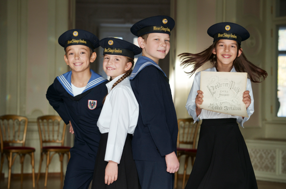 Chormädchen-Premiere beim Neujahrskonzert