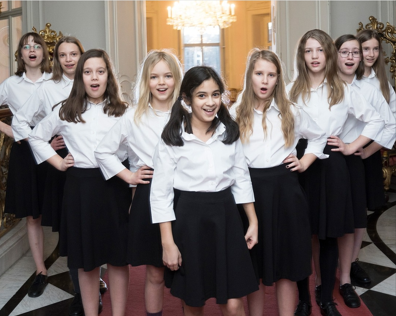 Chormädchen-Premiere beim Neujahrskonzert