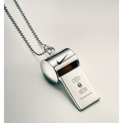 Trillerpfeife aus Sterlingsilber