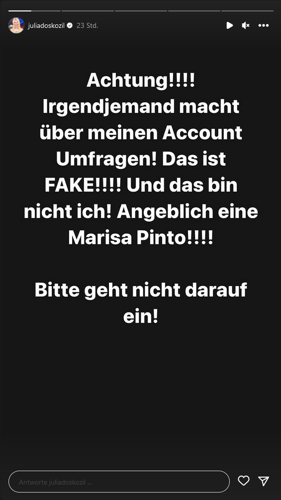 Doskozil-Ehefrau Julia warnt vor Betrugsmasche