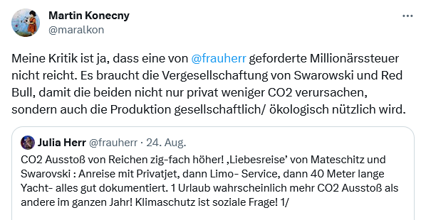 Tweet von Martin Konecny