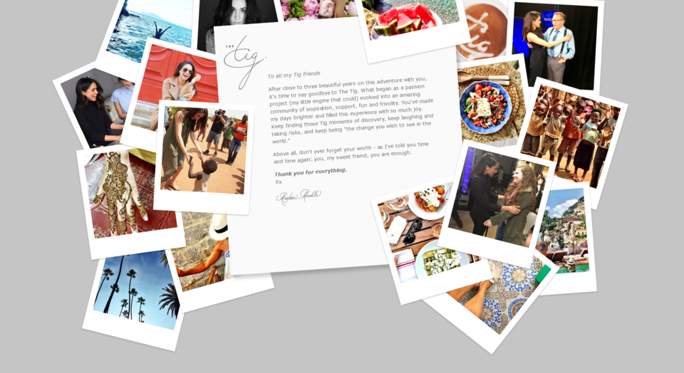 Abschiedsbrief auf Meghans Blog 