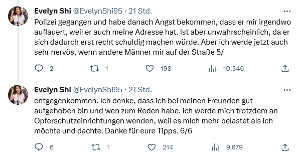 Sexuelle Belästigung von Makler: Tweets von NEOS-Politikerin Evelyn Shi