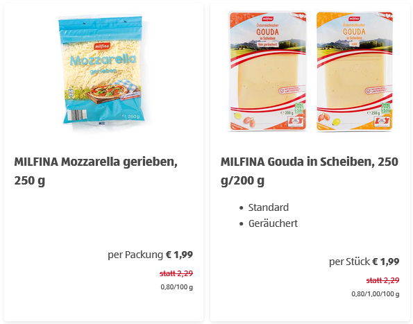 Bei diesen 100 Artikeln senkt Hofer Preise