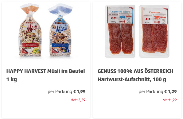 Bei diesen 100 Artikeln senkt Hofer Preise