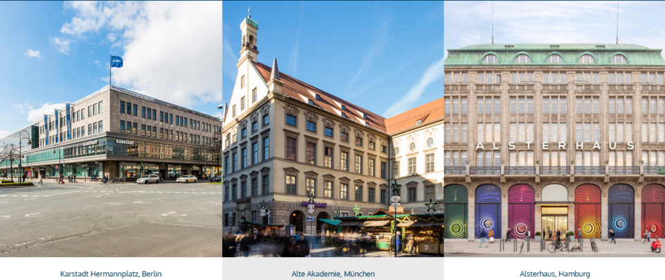 Immobilien der Signa Prime