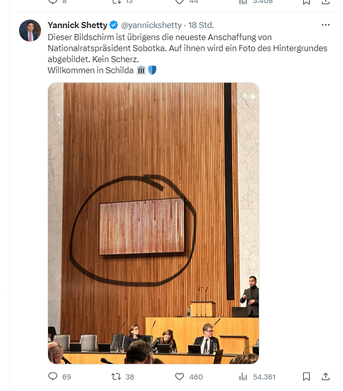 Tweet von Yannick Stetty