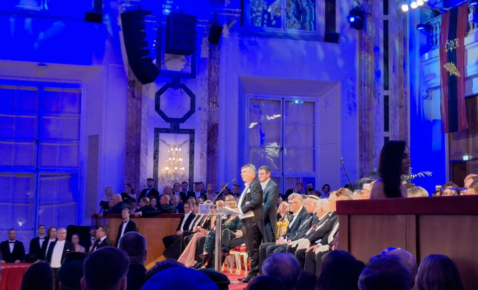 Akademikerball: FPÖ-Volksanwalt Walter Rosenkranz hält die Eröffnungsrede