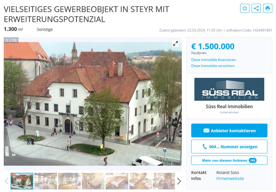 Schwechaterhof auf willhaben