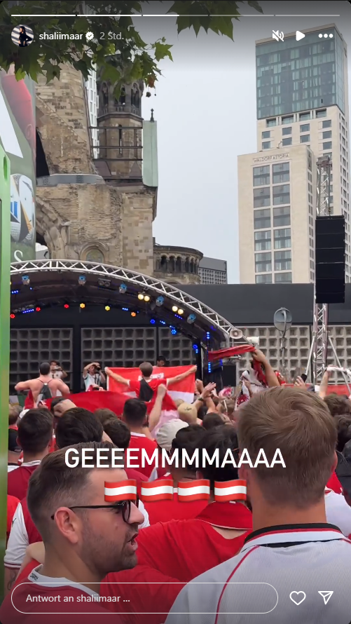 Shalimaar Instagram Story