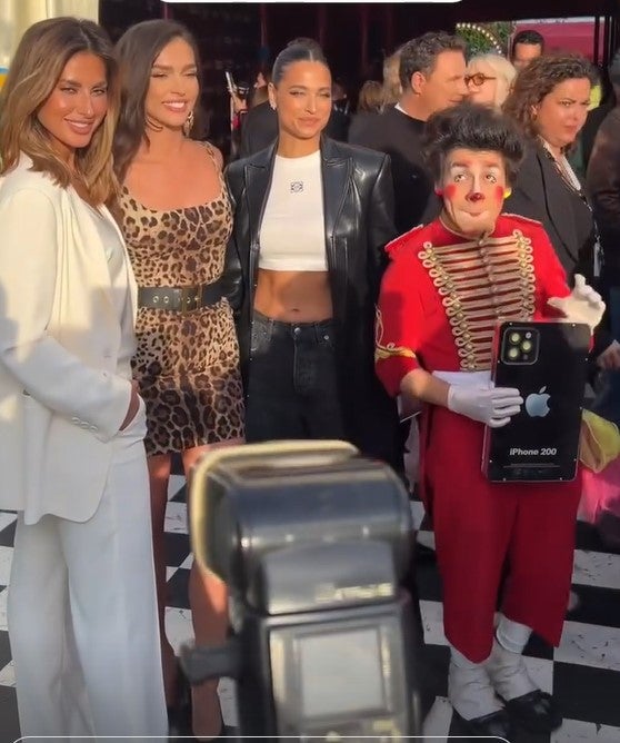 Lili Paul-Roncalli posierte mit Amira Pocher