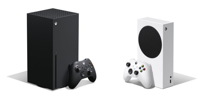 Die Xbox Series X und Series S von Microsoft.