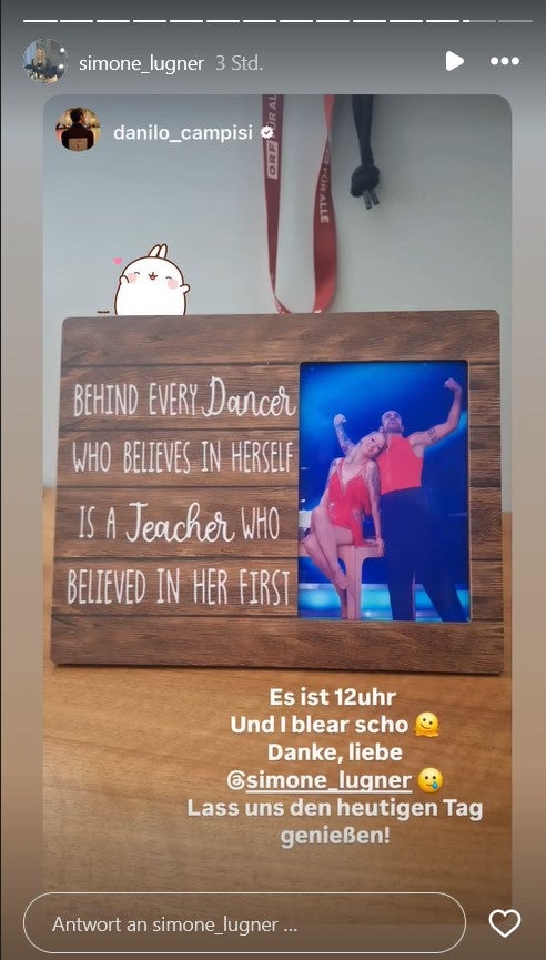 Danilo Campisi zeigte sich schon untertags sehr emotional.