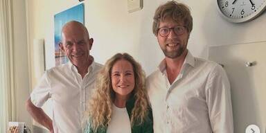 Katja Burkard im Krankenhaus.