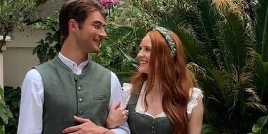 Barbara Meier mit Linus Weber