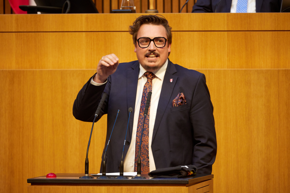 Nationalratsabgeordneter Christoph Steiner (FPÖ).
