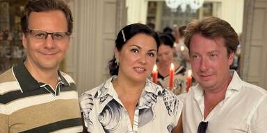 Anna Netrebko mit Freunden