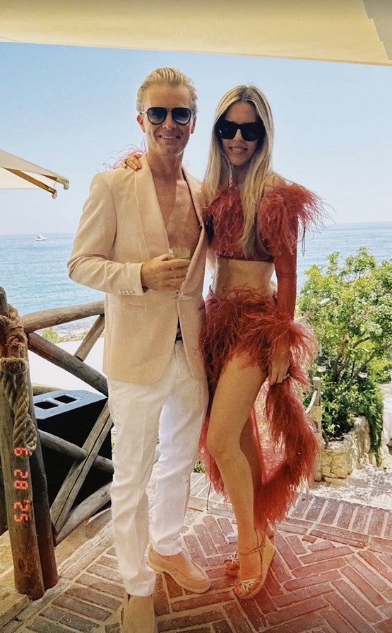 So stylisch feierten Nico und Vivian Rosberg seinen 40. Geburtstag.