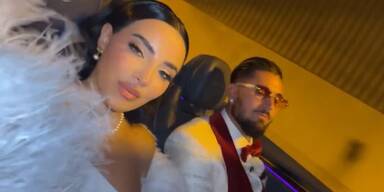 Leyla Lahouar und Mike Heiter