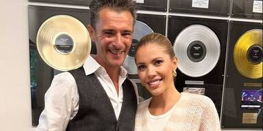 Victoria Swarovksi und Herbert Pixner