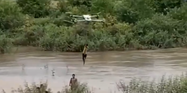 Diese Drohne rettet Leben: Einsatz in Fluten