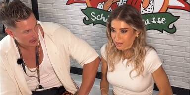 Cathy Hummels feierte im Bierkönig mit Calvin Kleinen