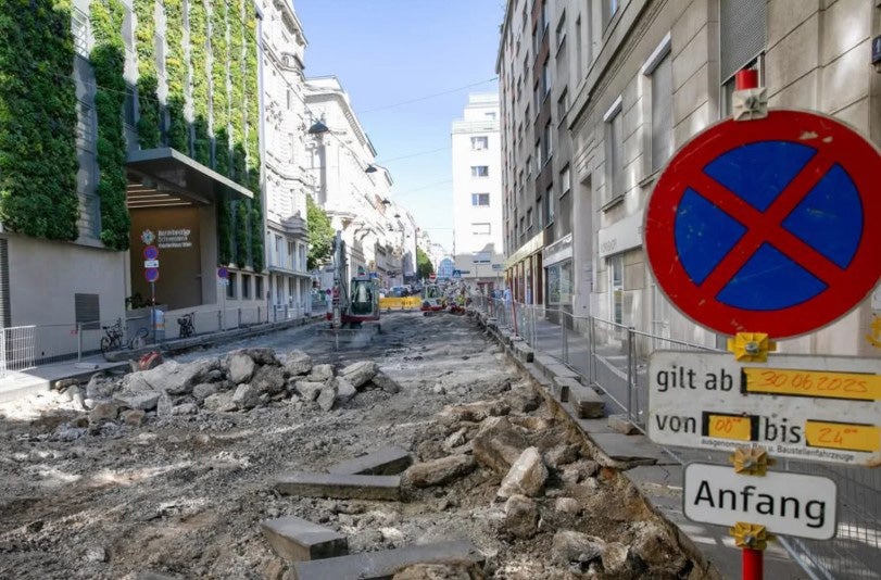 Stumpergasse Baustelle