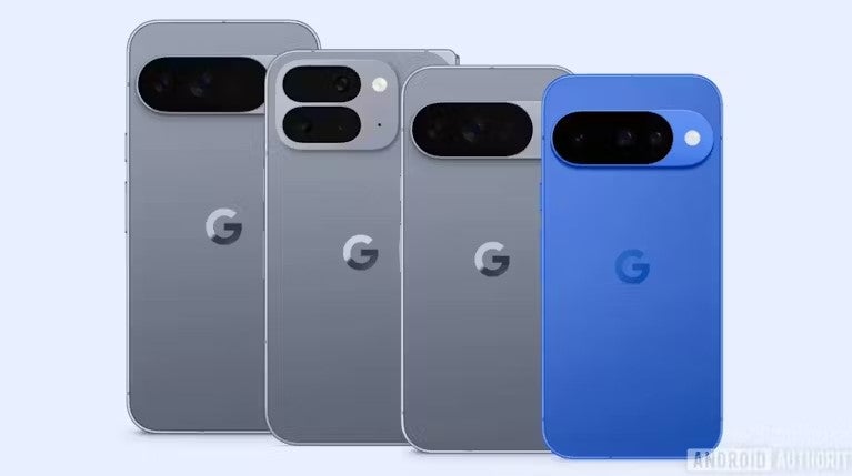 Die Pixel 10 Smartphone-Familie wurde bereits jetzt versehentlich enthüllt.