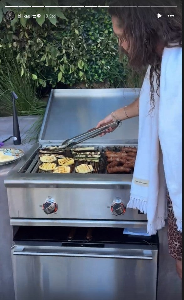 Auf den Bildern der Geburtstagsfeier ist zwar Tom zu sehen, von Heidi fehlt jedoch jede Spur. 