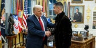 HIER trifft Cristiano Ronaldo auf Donald Trump
