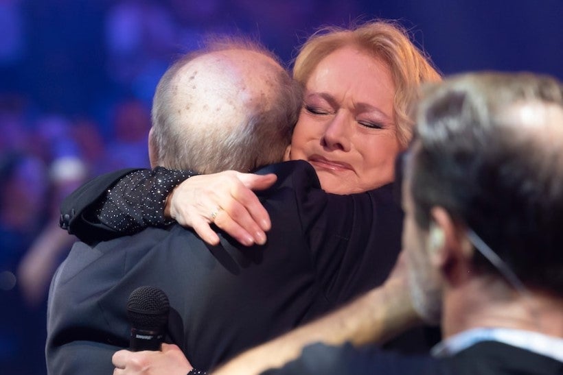 Zwischen Nicole und Ralph Siegel gab es große Emotionen. 