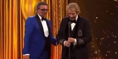 Hans Sigl und Thomas Gottschalk