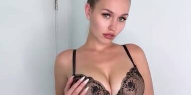 Laura Müller spricht von Brust-OP