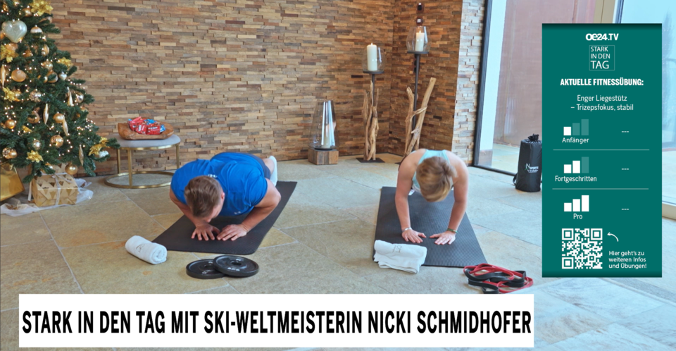 Nici Schmidhofer zeigt uns 4 effektive Übungen für mehr Stabilität, Kraft und Balance