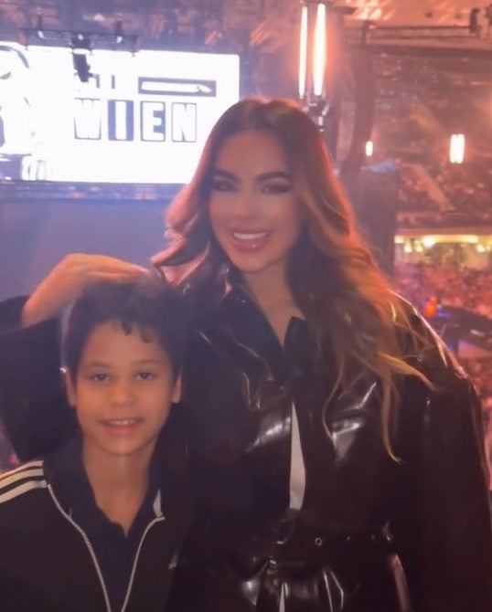 Nadine Mirada und Tiamo beim Konzert in der Wiener Stadthalle.