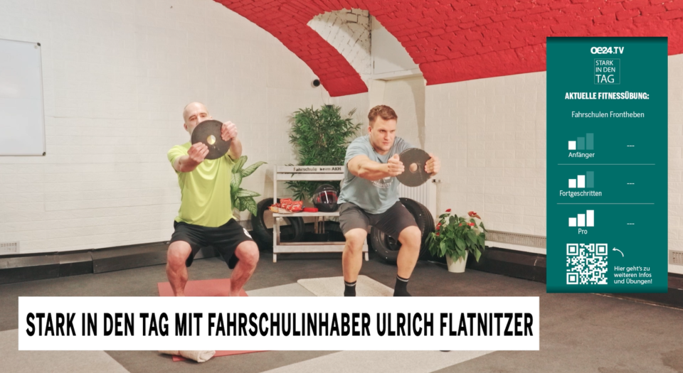Raus aus dem Morgen-Tief: Die Fitness-Tipps von Matthias Göth und Ulrich Flatnitzer