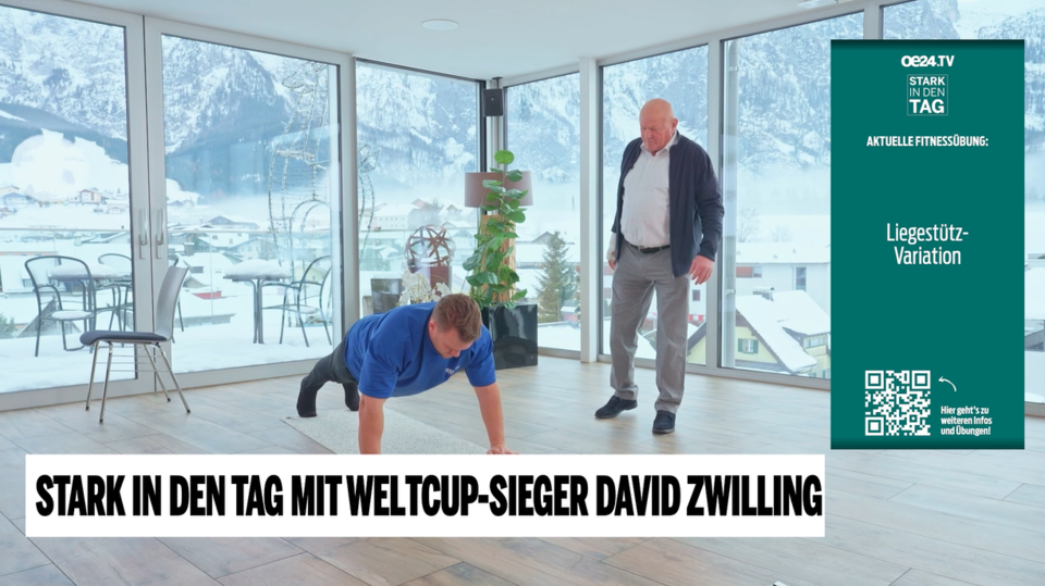 Skifit mit einer Legende: David Zwillings Trainingsroutine bei „Stark in den Tag“