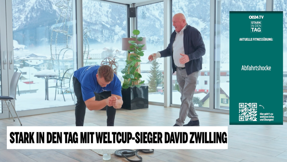 Skifit mit einer Legende: David Zwillings Trainingsroutine bei „Stark in den Tag“