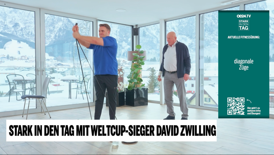 Skifit mit einer Legende: David Zwillings Trainingsroutine bei „Stark in den Tag“