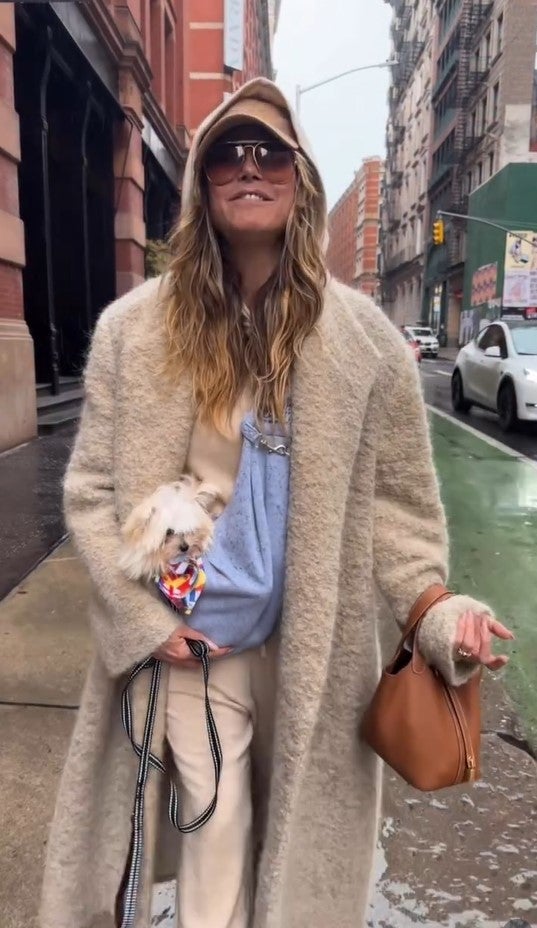 Heidi Klum und ihr jüngstes Familienmitglied 