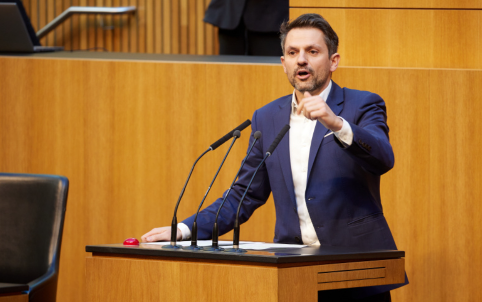 Grünen-Budgetsprecher Jakob Schwarz.