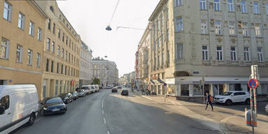 Unfall Polizeiauto Sechshauserstraße