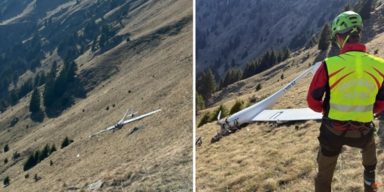 Absturz Schweizer in Lienz gestartet bei Trient