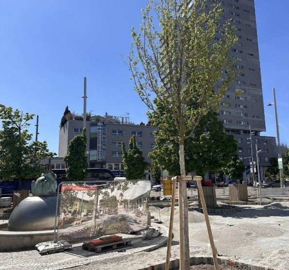 Simmeringer Platz Baustelle Wien