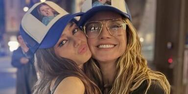Heidi und Leni Klum.&nbsp;