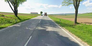 Landesstra&szlig;e B 40 in Zistersdorf